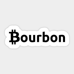 Bourbon Sticker